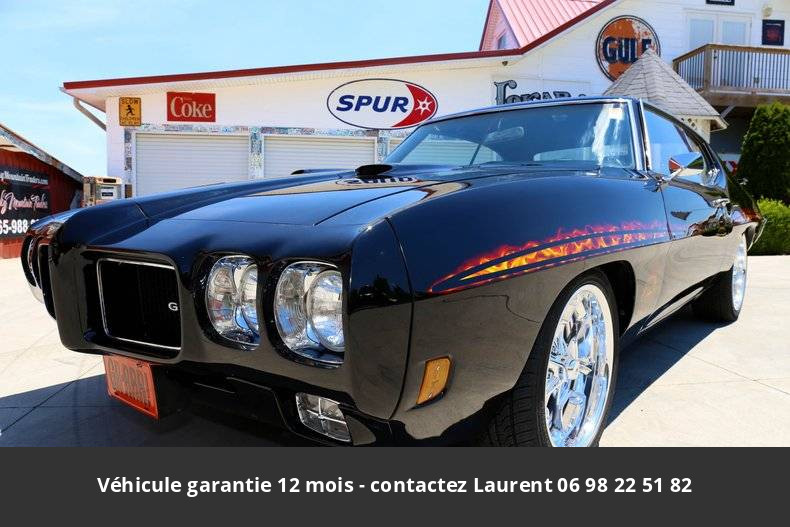 Pontiac GTO Big block 8.1 (496 ci) 500 hp 1970 prix tout compris hors homologation 4500 €