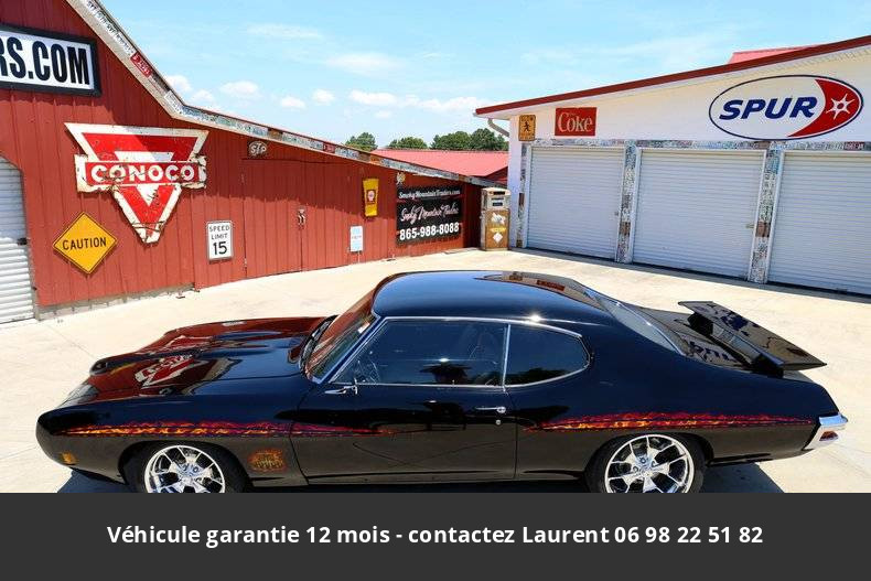 Pontiac GTO Big block 8.1 (496 ci) 500 hp 1970 prix tout compris hors homologation 4500 €