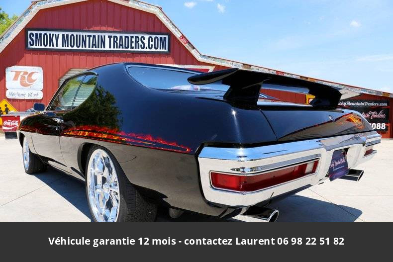 Pontiac GTO Big block 8.1 (496 ci) 500 hp 1970 prix tout compris hors homologation 4500 €