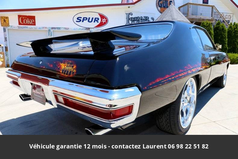 Pontiac GTO Big block 8.1 (496 ci) 500 hp 1970 prix tout compris hors homologation 4500 €