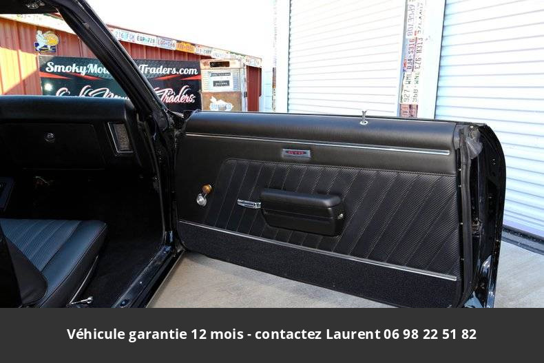 Pontiac GTO Big block 8.1 (496 ci) 500 hp 1970 prix tout compris hors homologation 4500 €