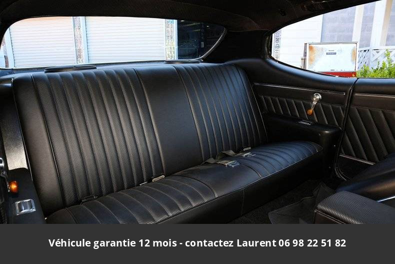 Pontiac GTO Big block 8.1 (496 ci) 500 hp 1970 prix tout compris hors homologation 4500 €