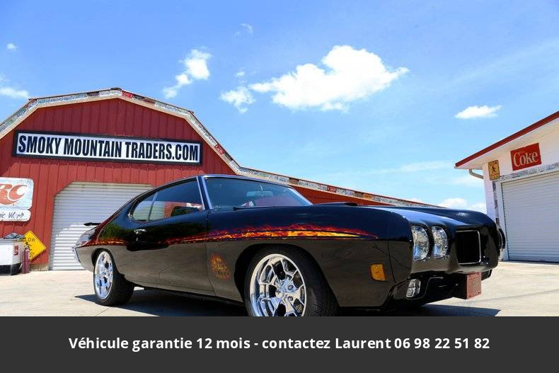 Pontiac GTO Big block 8.1 (496 ci) 500 hp 1970 prix tout compris hors homologation 4500 €