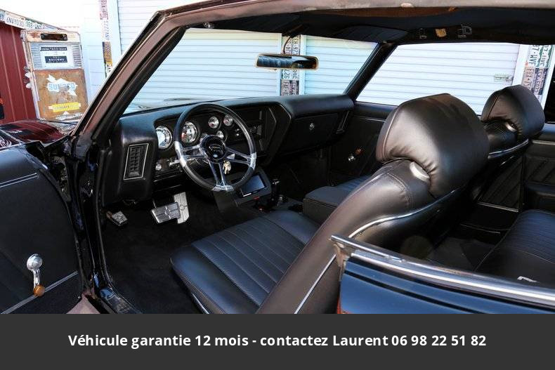 Pontiac GTO Big block 8.1 (496 ci) 500 hp 1970 prix tout compris hors homologation 4500 €