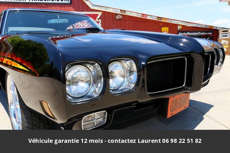 Pontiac GTO Big block 8.1 (496 ci) 500 hp 1970 prix tout compris hors homologation 4500 €