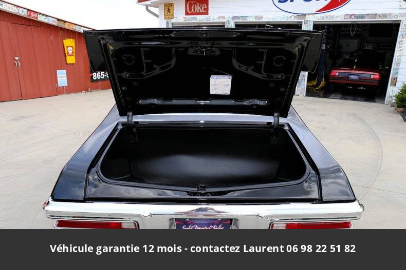 Pontiac GTO Big block 8.1 (496 ci) 500 hp 1970 prix tout compris hors homologation 4500 €