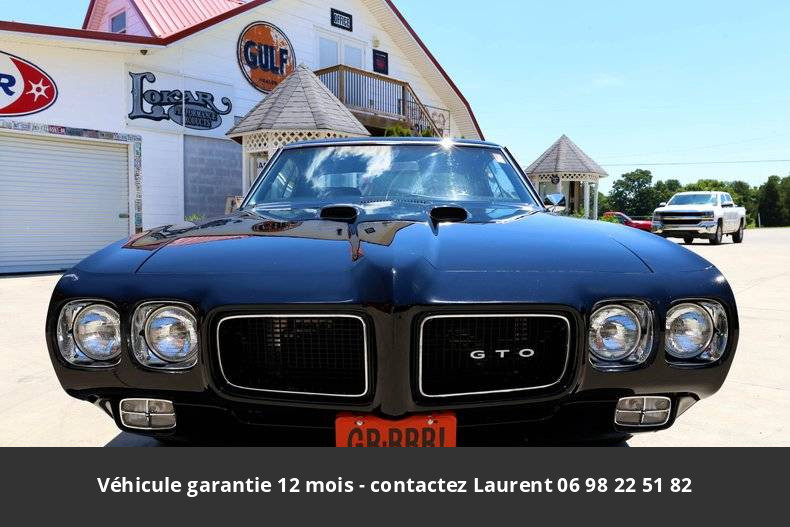 Pontiac GTO Big block 8.1 (496 ci) 500 hp 1970 prix tout compris hors homologation 4500 €