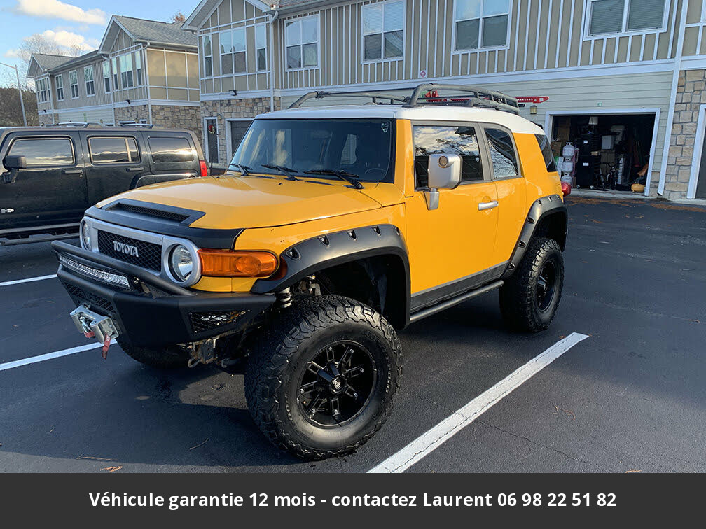 Vente de toyota fj cruiser Prix tout compris hors homologation