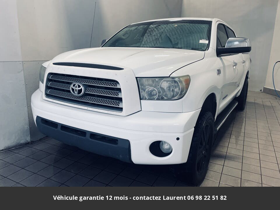 toyota tundra Limited crewmax 5.7l 4wd 2008 prix tout compris hors homologation 4500 €