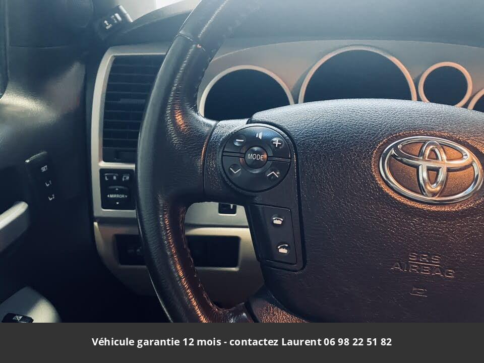 toyota tundra Limited crewmax 5.7l 4wd 2008 prix tout compris hors homologation 4500 €