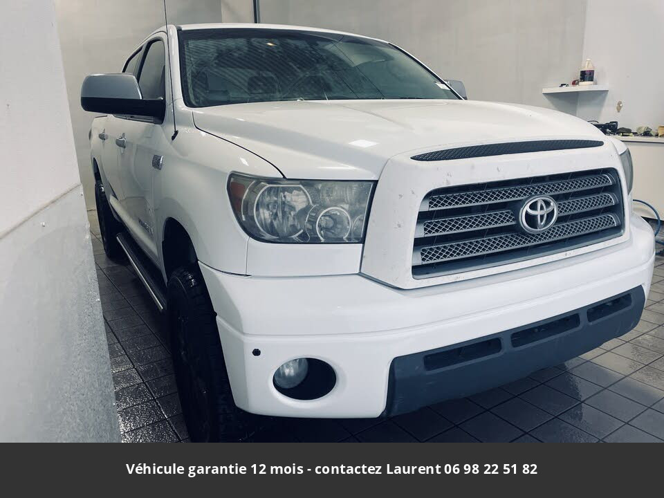 toyota tundra Limited crewmax 5.7l 4wd 2008 prix tout compris hors homologation 4500 €