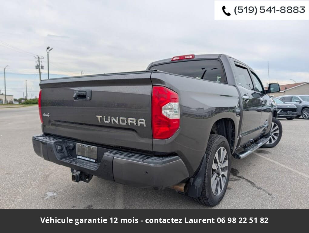 Toyota Tundra Limited crew cab 4x4 tout compris hors homologation 4500e