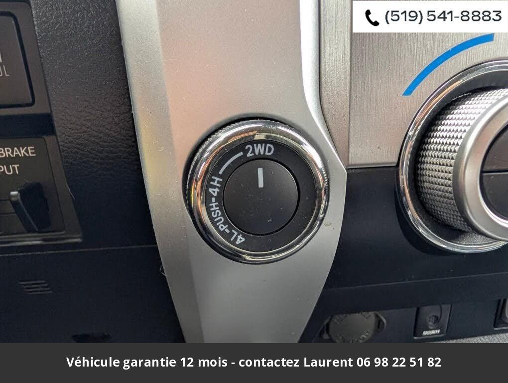 Toyota Tundra Limited crew cab 4x4 tout compris hors homologation 4500e