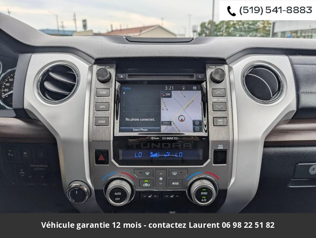 Toyota Tundra Limited crew cab 4x4 tout compris hors homologation 4500e