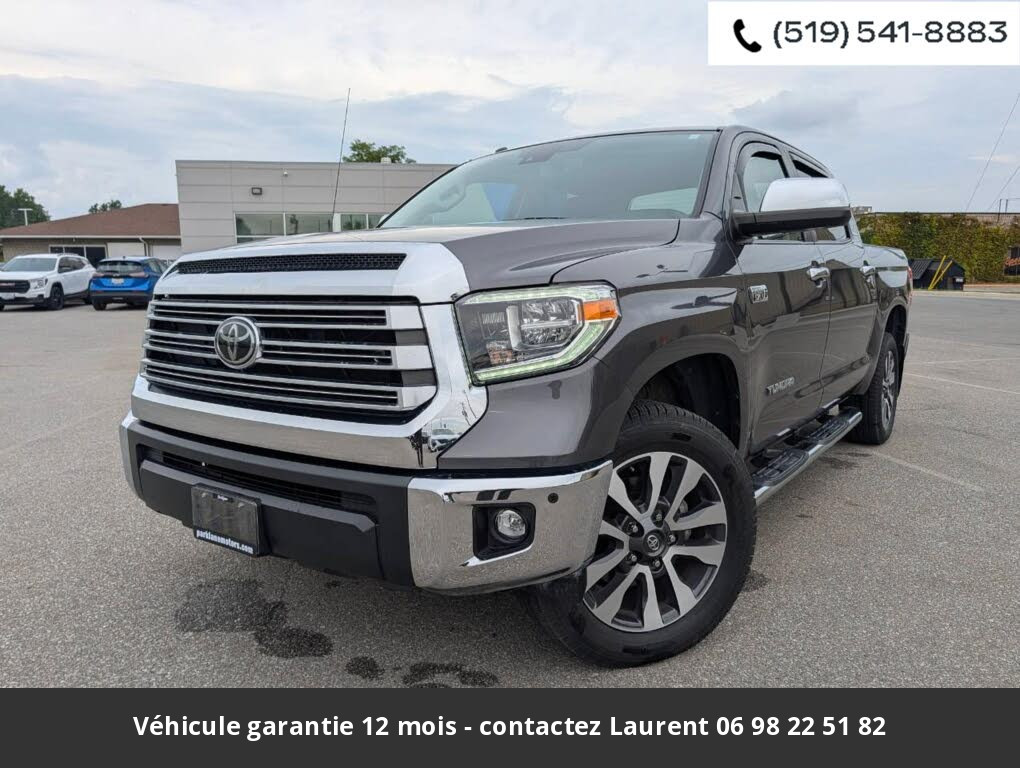 Toyota Tundra Limited crew cab 4x4 tout compris hors homologation 4500e